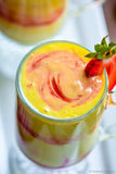 Strawberry Swirl Yoghurt Smoothie