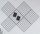 Multi Function Iron Frame Mesh Grid Panel